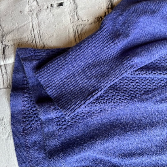 VTG Y2K Eddie Bauer Womens Large Purple Sweater - Picture 4 of 12